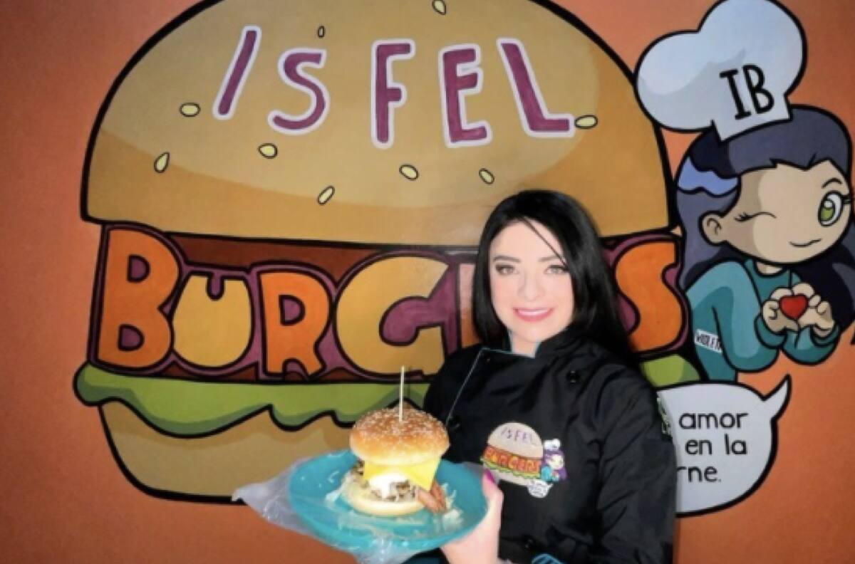 ¡Las “Isfelburguers” llegan a CDMX! El negocio de Violeta Isfel se expande