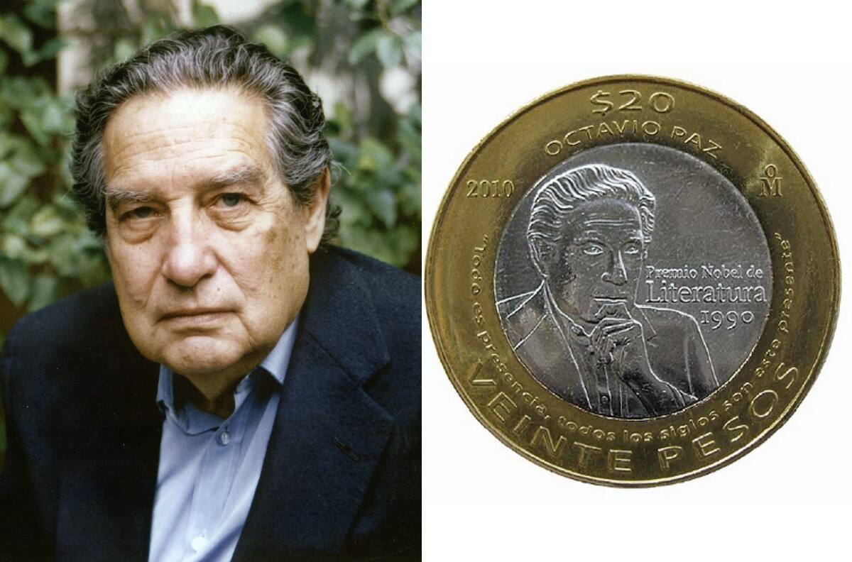 Conoce la extraña moneda de Octavio Paz por la que piden medio millón de pesos