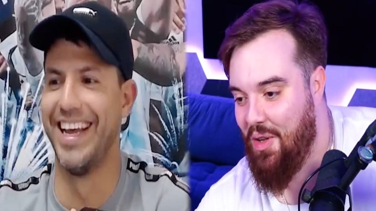 VIDEO | Ibai defiende al ‘Kun’ Agüero del 'Canelo' Álvarez y lo deja mal parado en Twitch