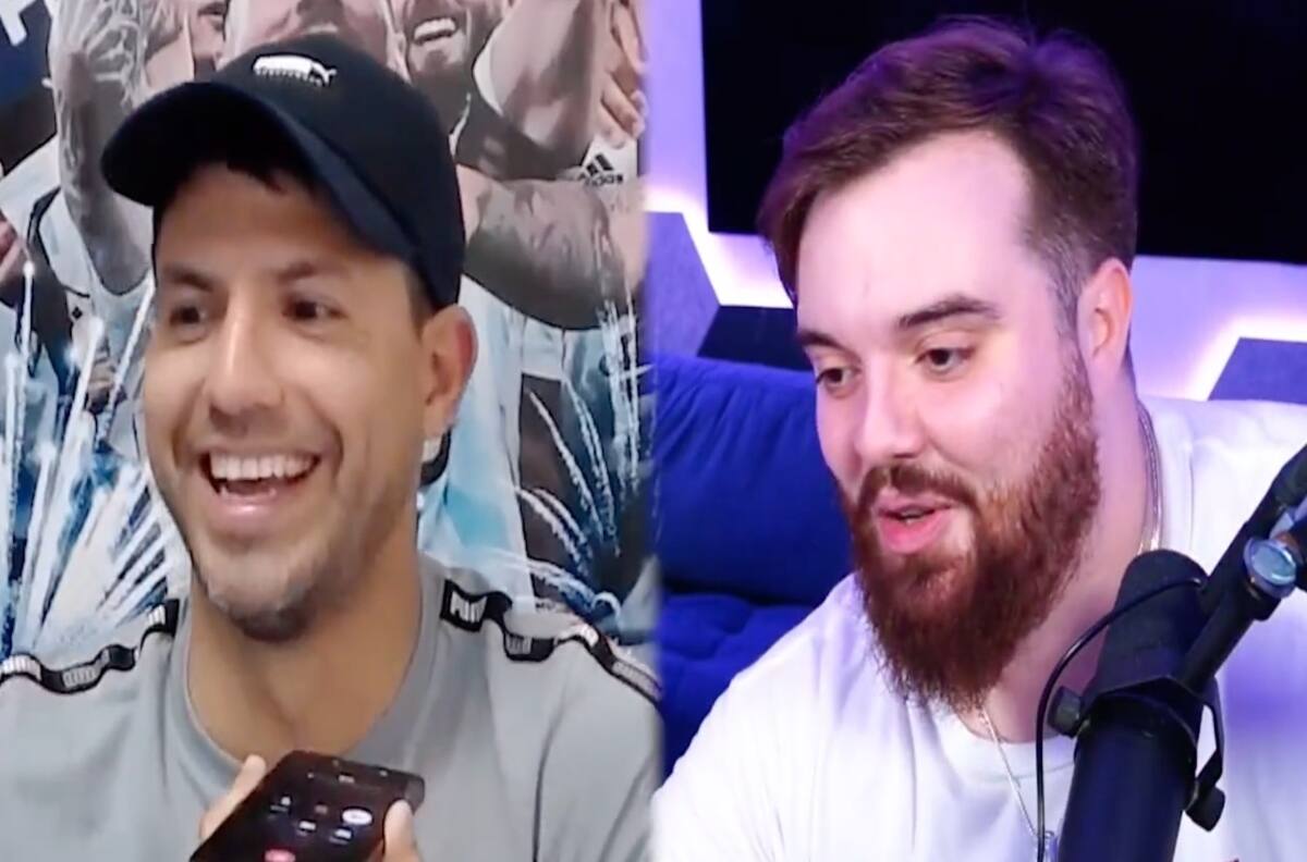 VIDEO | Ibai defiende al ‘Kun’ Agüero del 'Canelo' Álvarez y lo deja mal parado en Twitch
