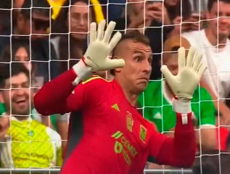 apeló a todo en la definición por penales en la Leagues Cup