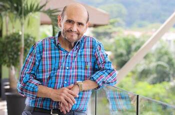 Édgar Vivar, el Señor Barriga, se vistió como Joaquín Pardavé