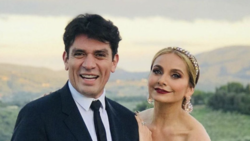 Captan a Jorge Salinas y Elizabeth Álvarez discutiendo en un restaurante