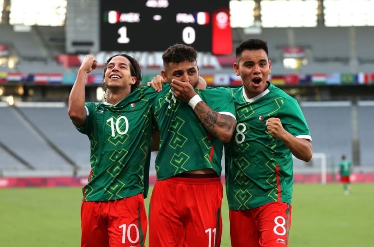 México goleó a Francia en su debut en Tokyo 2020