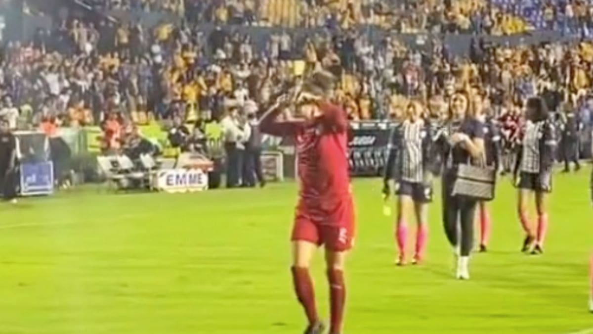 VIDEO | Alejandría Godinez se burló de la afición de Tigres en las Semifinales del Apertura 2022
