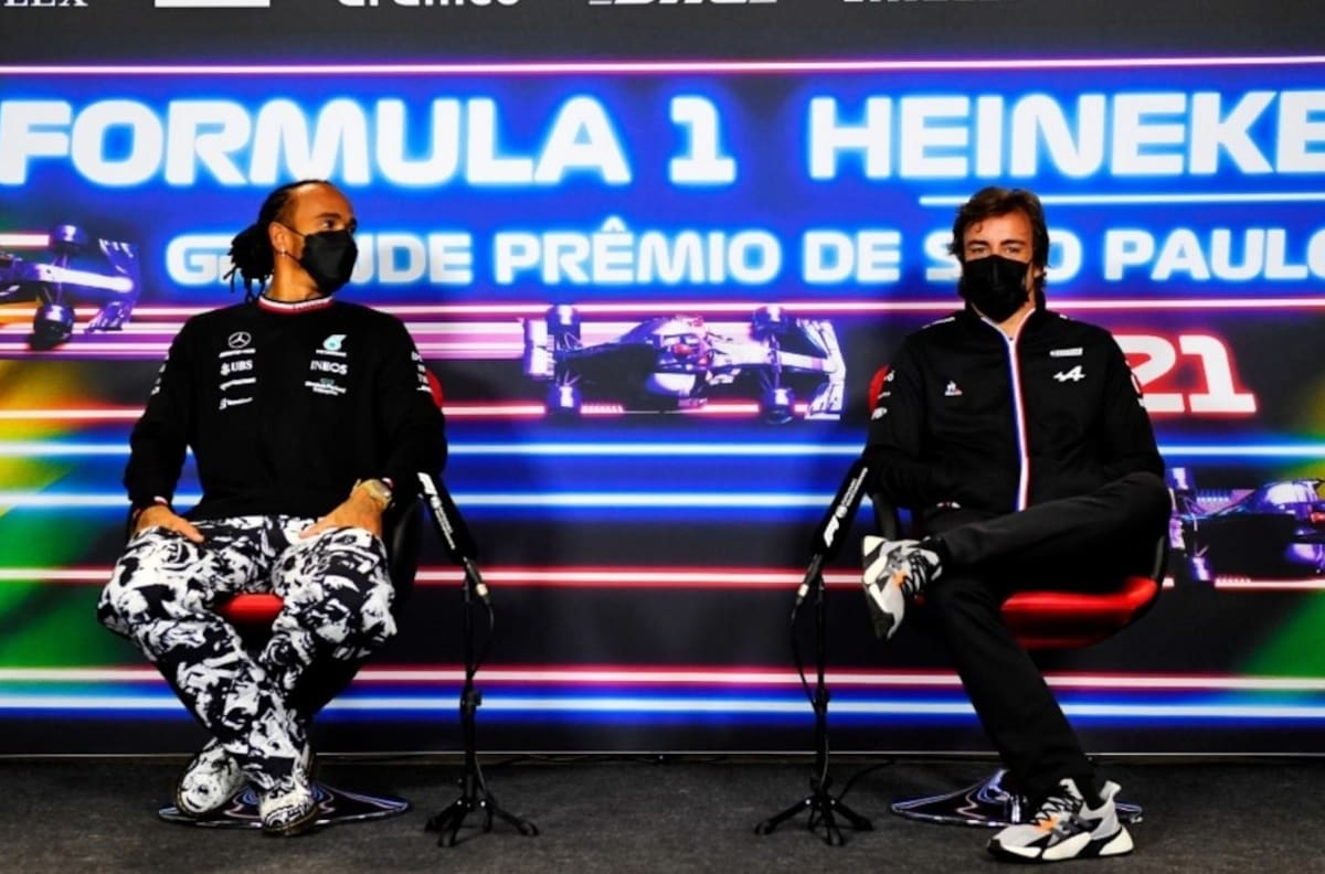 Alonso y Hamilton sueñan con pelear el podio en el GP de Brasil