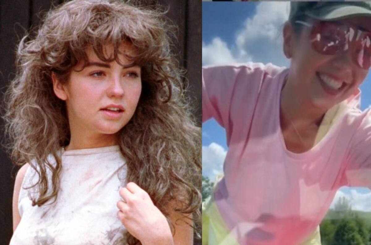 Thalía recordó a su icónico personaje, María Mercedes, limpiando parabrisas
