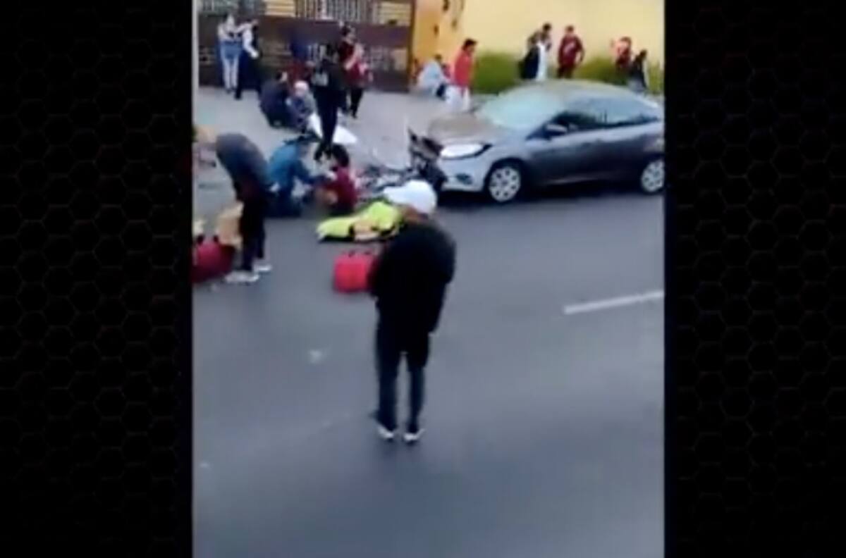 Video: Conductor en presunto estado de ebriedad atropelló a 12 peregrinos