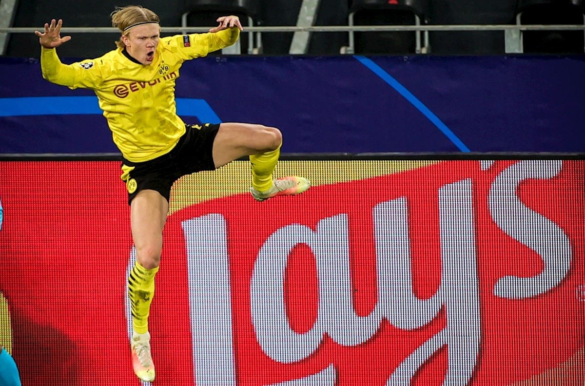 Champions League: Dortmund se llevó la serie ante el Sevilla de la mano de Halaand