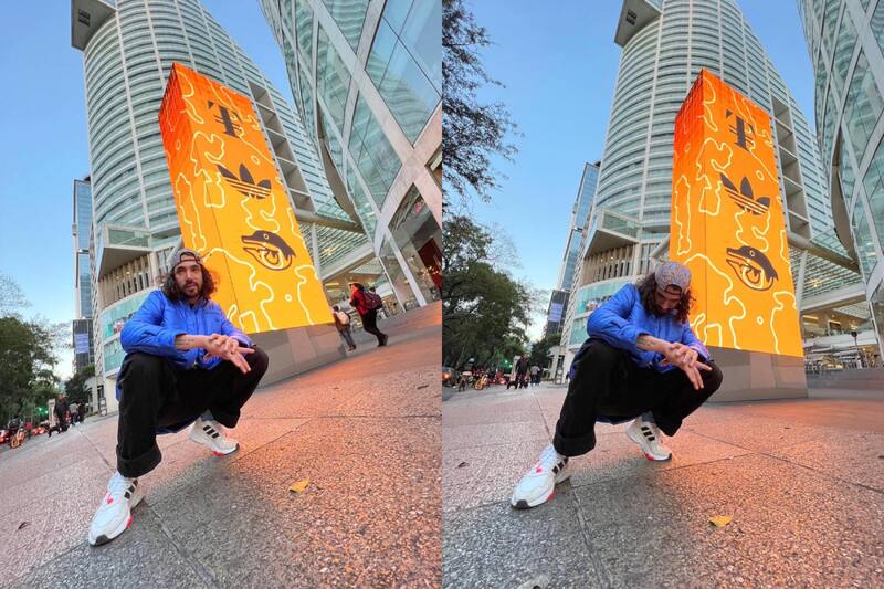 Tino El Pingüino y su nueva colaboración con Adidas y Tony Delfino.