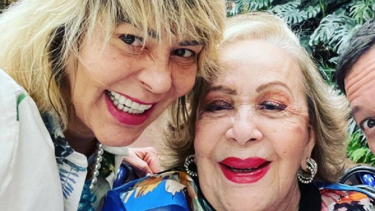 Alejandra Guzmán revela por accidente que Silvia Pinal sí tiene demencia