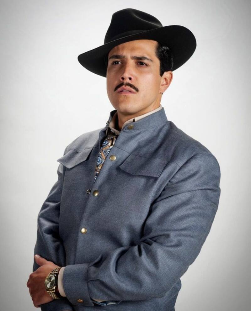 El actor personificado como Pedro Infante