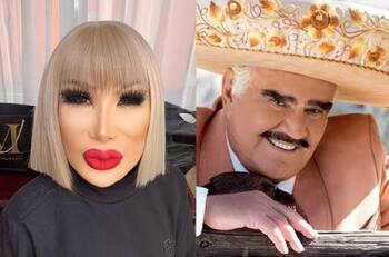 Lyn May da detalles de la supuesta relación que tuvo con Vicente Fernández: "Sí picaba el bigote"