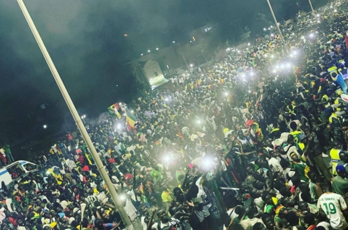 Video | Sadio Mané documentó el festejo masivo de Senegal tras conquistar la Copa Africana
