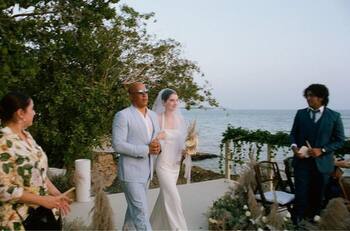 Así reaccionó Vin Diesel cuando vio a la hija de Paul Walker vestida de novia