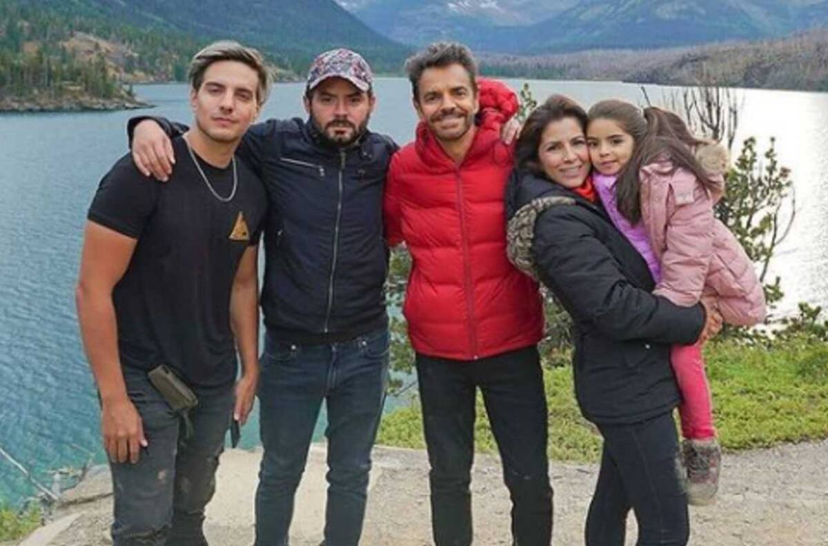 Eugenio Derbez celebra Día del padre en compañía de "la más fiel de sus hijas"