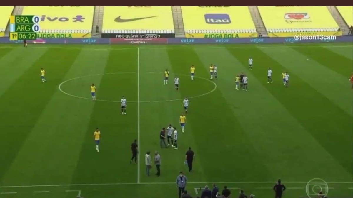 La Selección de Brasil sería severamente castigada por la CONMEBOL