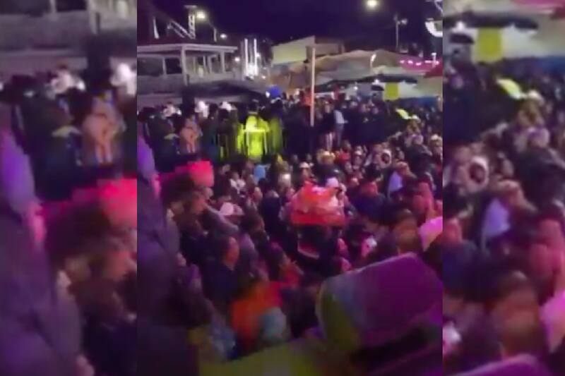 Balacera en la Feria de San Miguel Topilejo