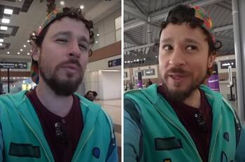 Luisito Comunica presume un ahorro de 30 mil pesos por viajar en el AIFA y es criticado en redes sociales