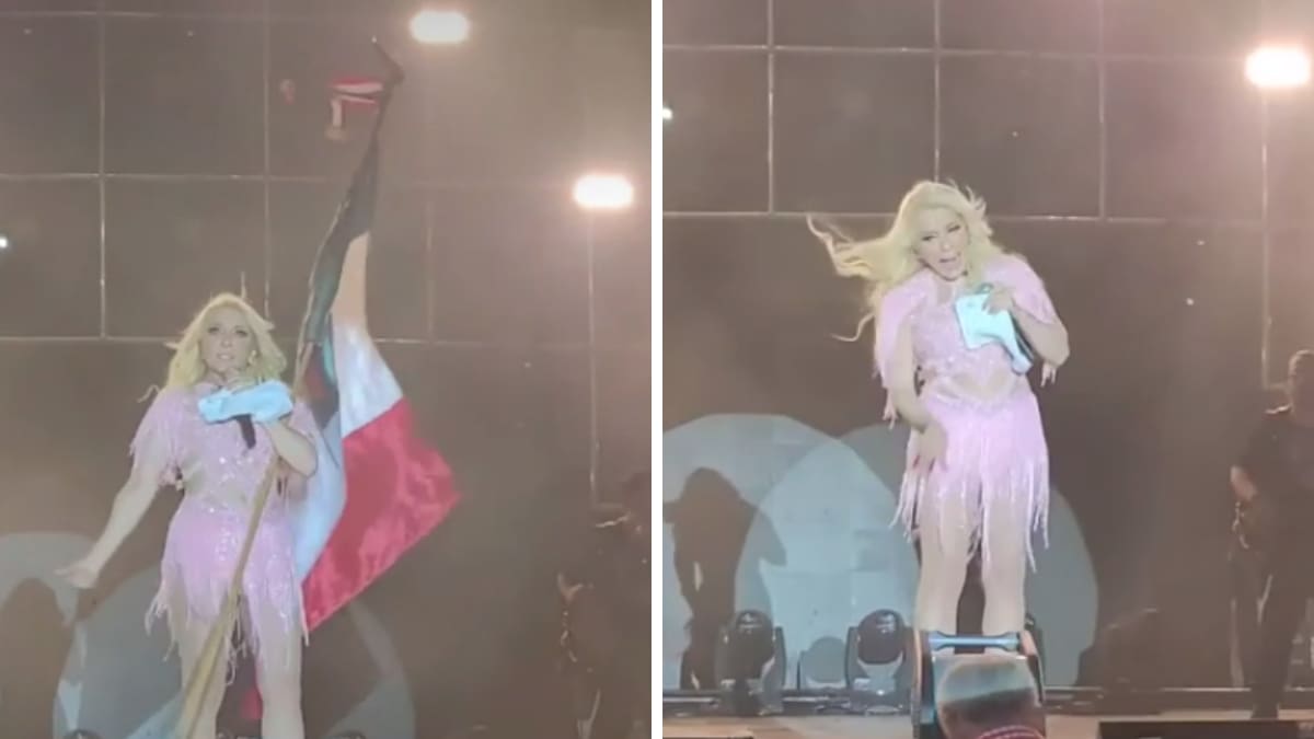VIDEO| Se le sube una cucaracha a la cantante Yuri y se hace viral ¡Qué horror!