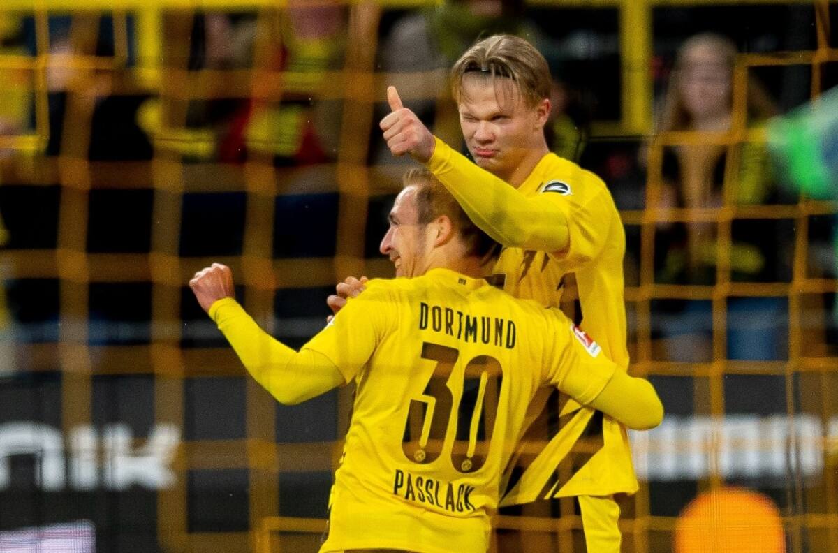 Borussia Dortmund golea 5-1 al Freiburg con doblete de Erling Haaland