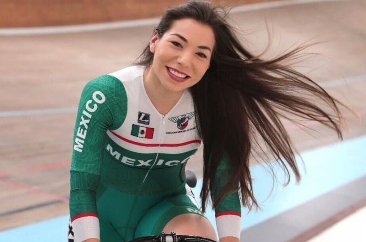 Daniela Gaxiola, la ciclista de pista que va a sus primeros Juegos Olímpicos por México y el Ejército