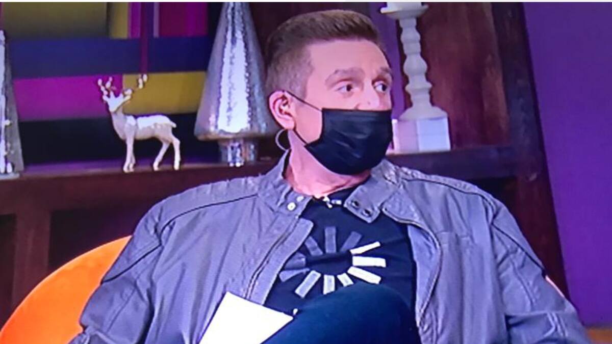 Daniel Bisogno preocupa al salir con cubrebocas en Ventaneando