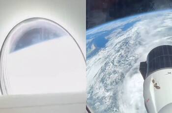 VIDEO | Así se ve la Tierra desde la Estación Espacial Internacional