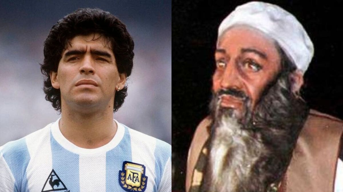 El día que Diego Armando Maradona se disfrazó de Bin Laden para celebrar su cumpleaños