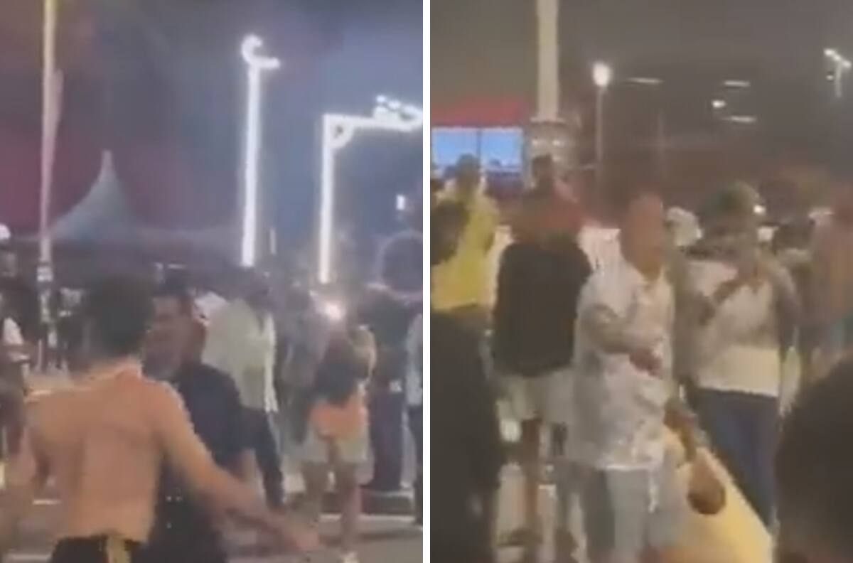 VIDEO| Aficionados de México y Argentina protagonizan pelea en Mundial de Qatar
