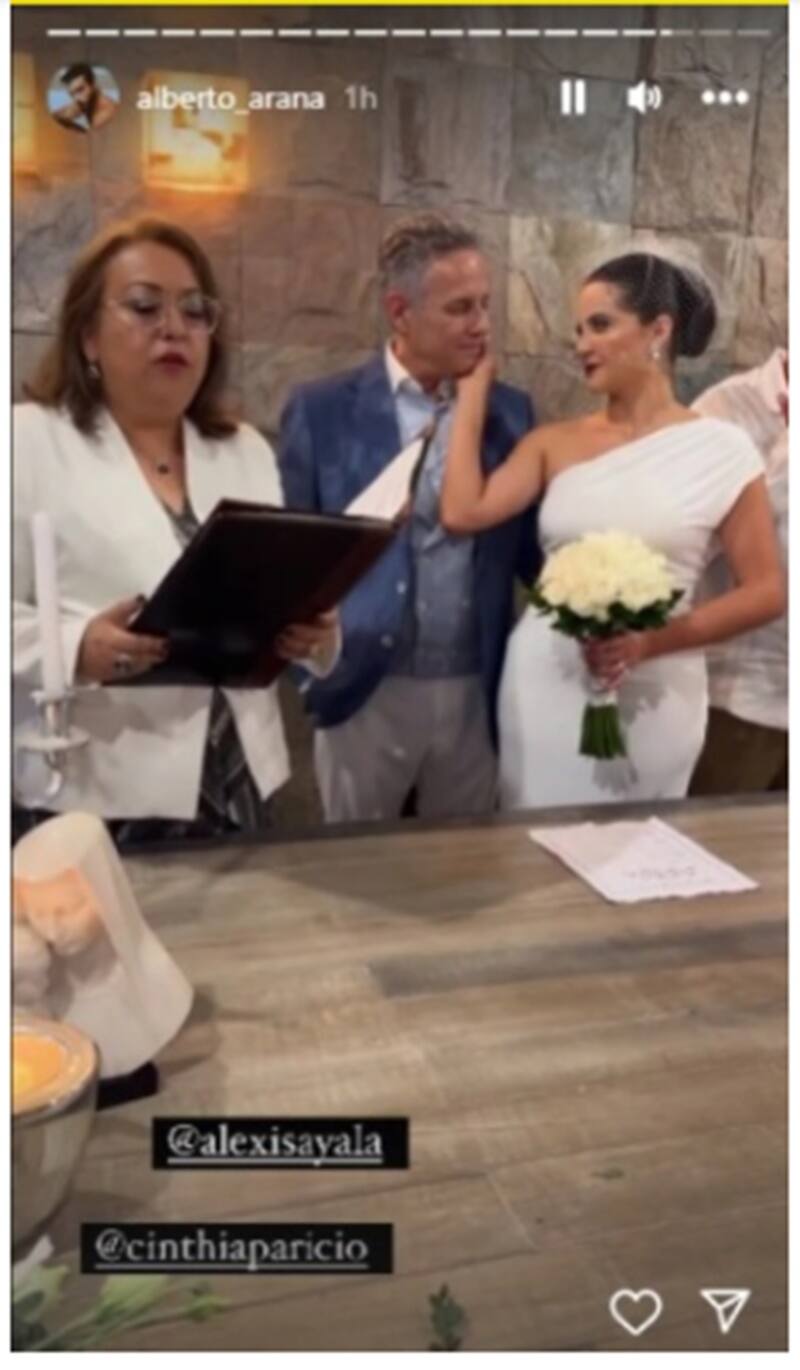 La boda se celebro el fin de semana