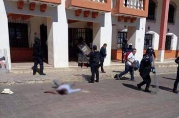 VIDEO: Balacera en Las Margaritas, Chiapas deja dos muertos y varios heridos