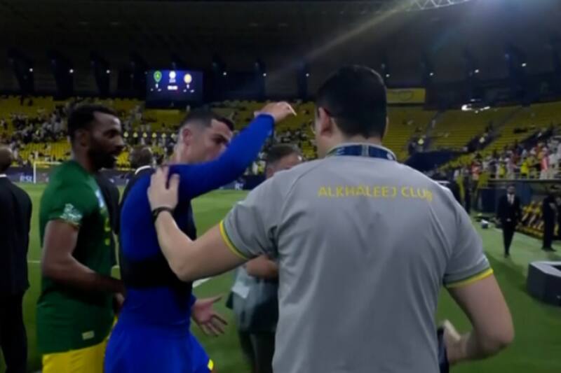 "CR7" tuvo un día de furia en Arabia Saudita