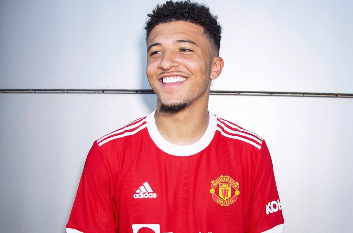 Oficial: Jadon Sancho firmó con el Manchester United