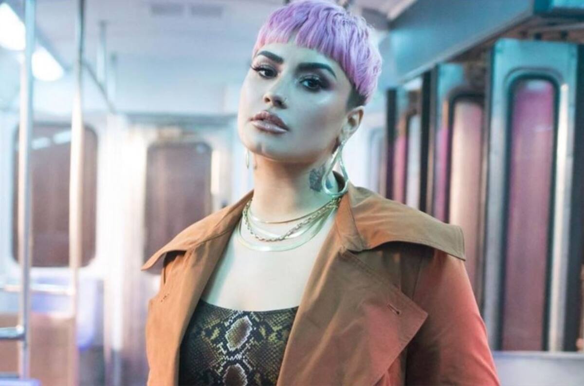 Demi Lovato graba su pimera escena de sexo y lo celebra con un mensaje lleno de amor propio