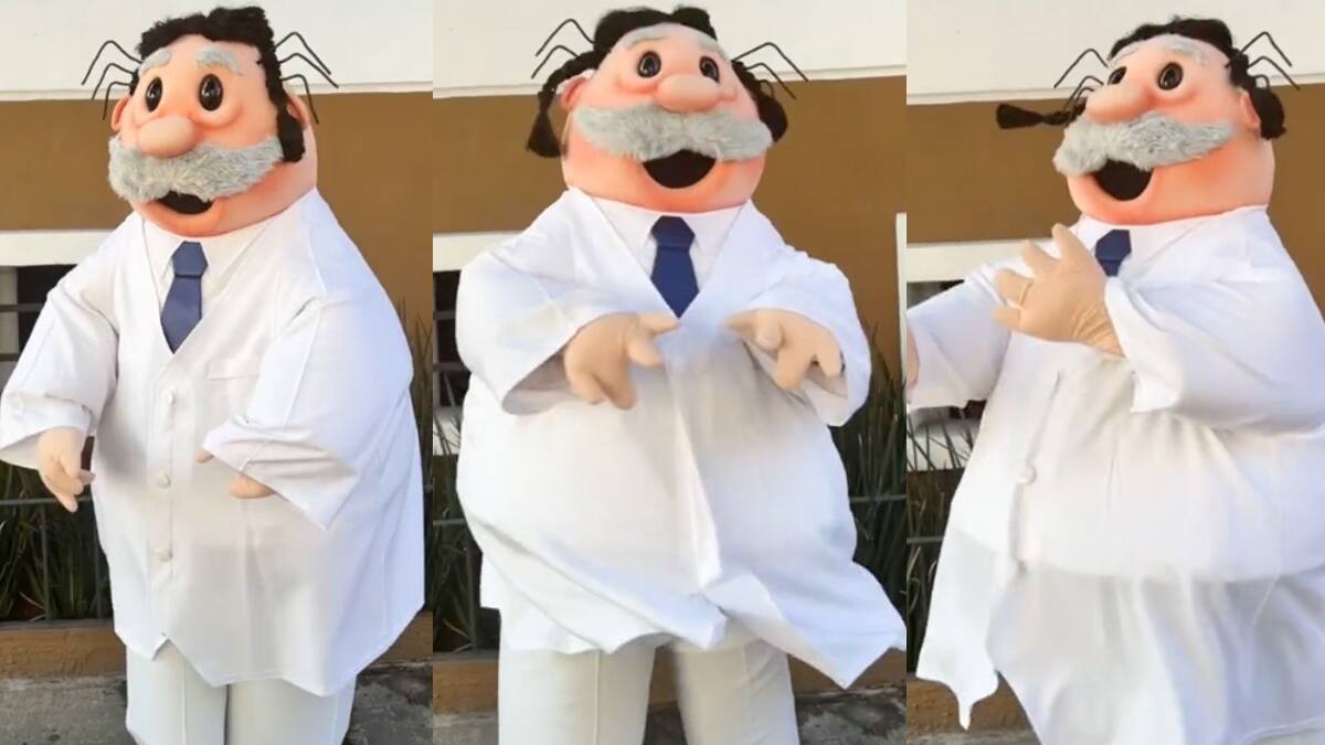 Dr. Simi se suma a la tendencia y hace el baile de Merlina en TikTok | VIDEO