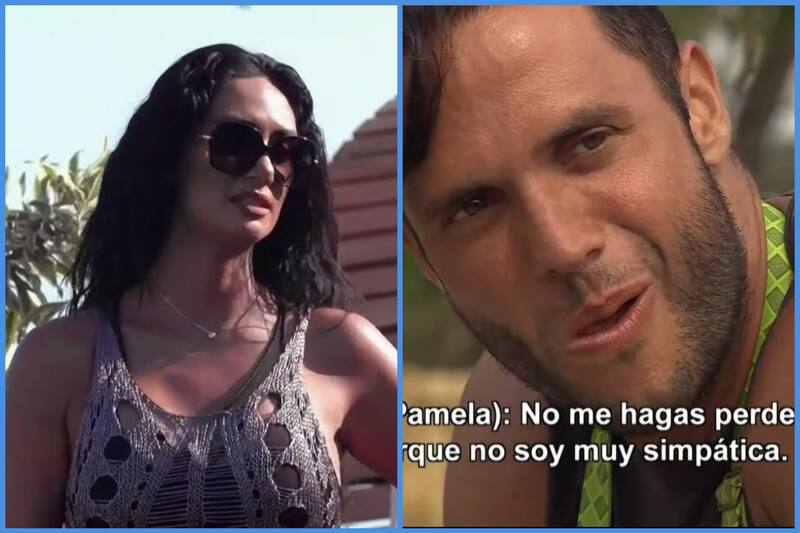 Fabio Agostini se desubicó con Pamela Díaz