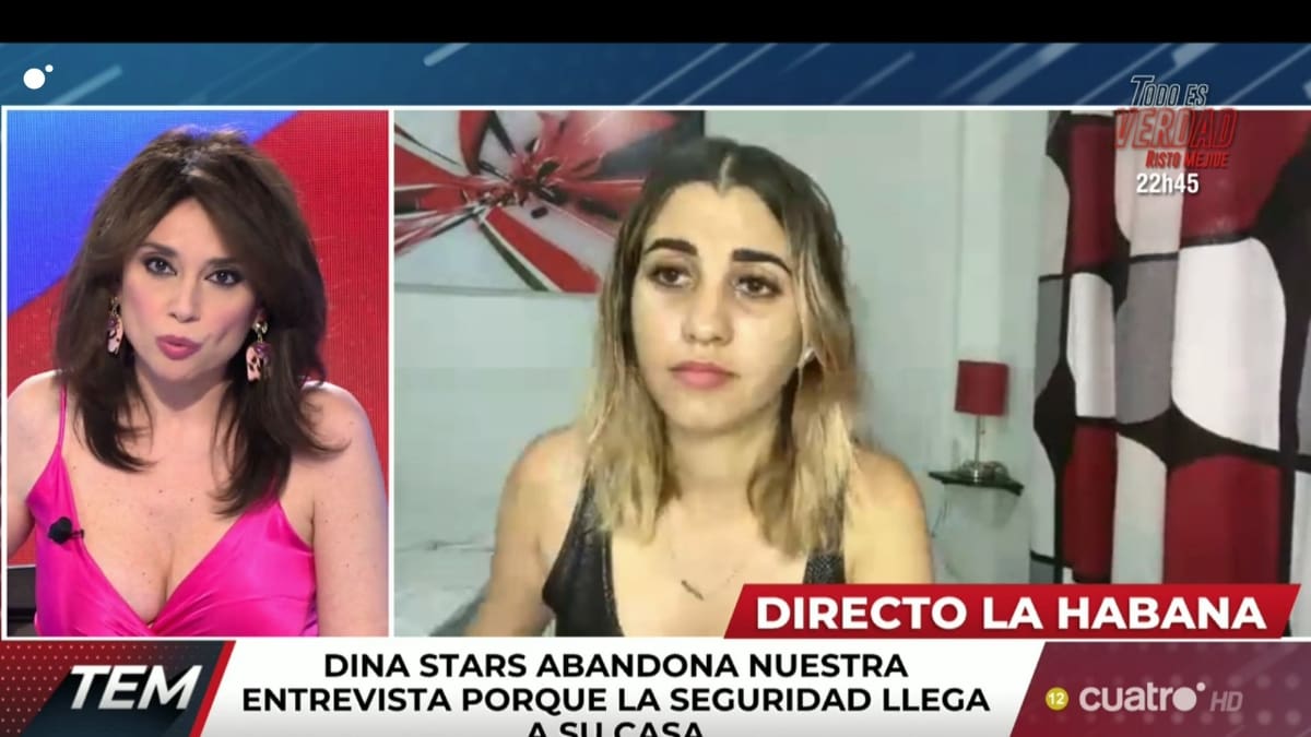 Detienen a youtuber cubana Dina Stars durante entrevista en vivo