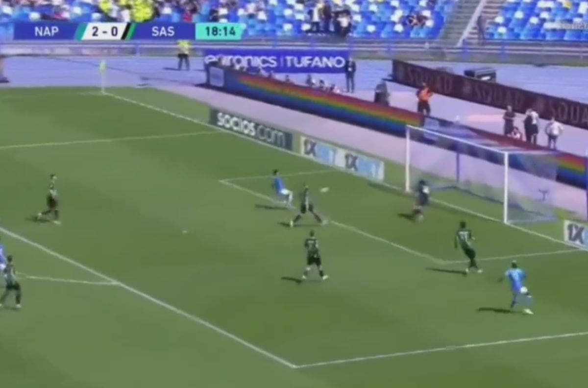 VIDEO | Así fue el gol del Chucky Lozano en la Serie A contra Sassuolo