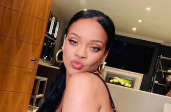 Rihanna enamora al compartir una nueva foto de su avanzado embarazo