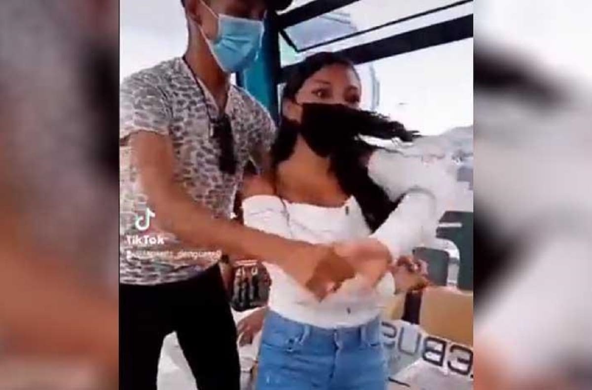 VIDEO: Cablebús se vuelve pista de baile con cumbia sonidera