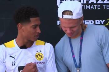 Video: La reacción de Erling Haaland cuando se entera de sus cartas en el FIFA 2022