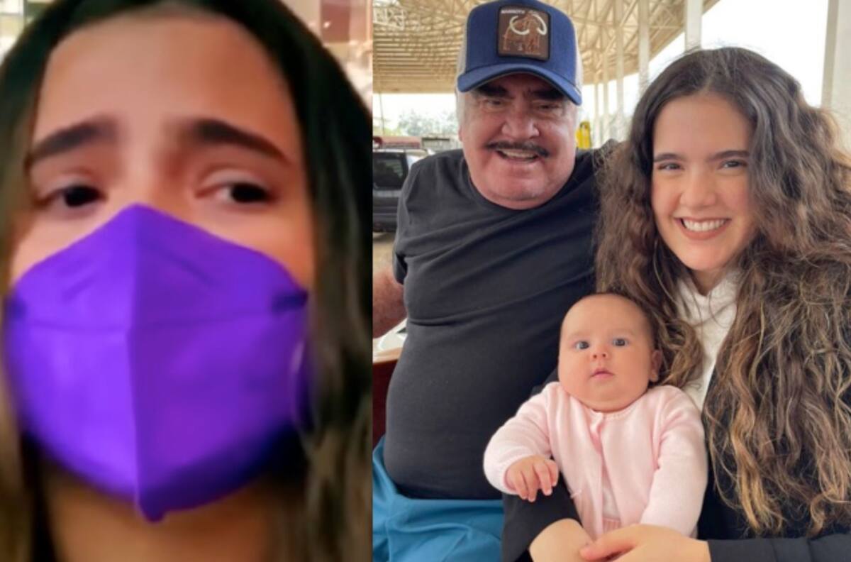 Vicente Fernández: Su nieta Camila llora al hablar de la salud de su abuelo