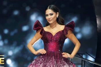 Andrea Meza se despide de Miss Universo con un hermoso vestido de princesa