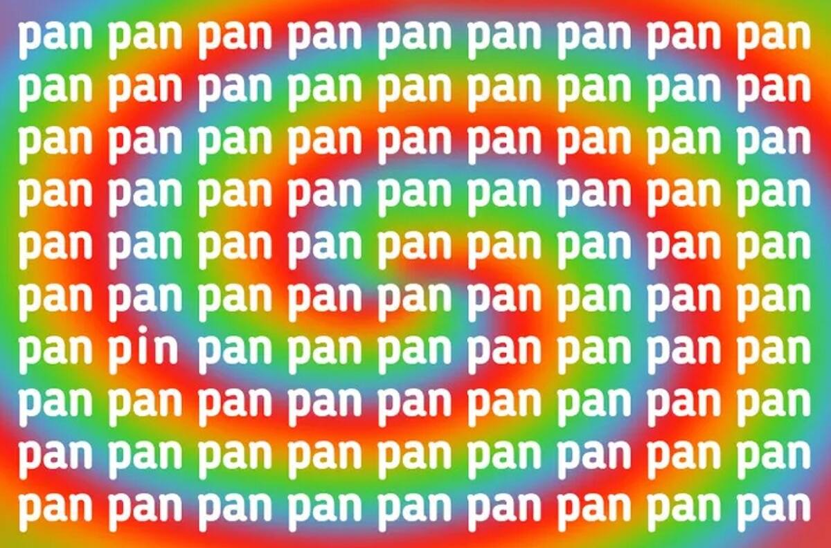 Acertijo visual: Encuentra la palabra "PIN" en la imagen, tienes 8 segundos