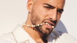 Maluma pasa divertido e inesperado momento con un par de fans marinos muy peculiares
