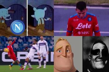 Los memes del Chucky Lozano tras ser expulsado en la Copa de Italia