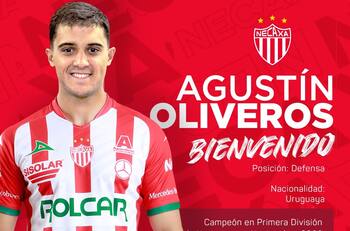 Necaxa fichó a un defensa central que juega en la selección uruguaya