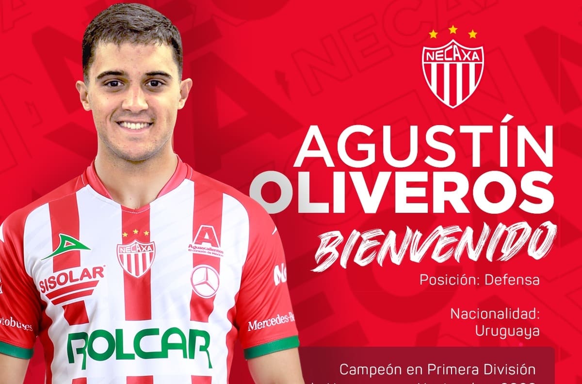 Necaxa fichó a un defensa central que juega en la selección uruguaya