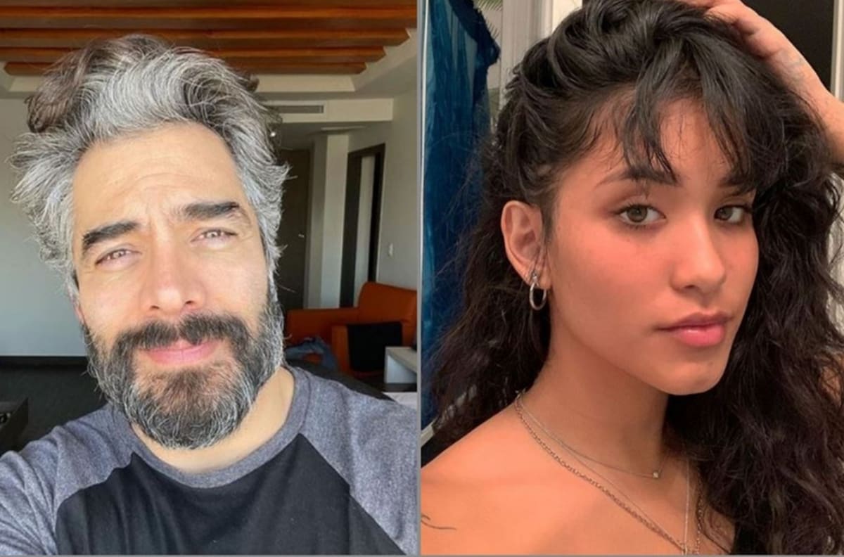 Omar Chaparro reacciona a las escenas "candentes" de su hija Andrea en el remake de Rebelde
